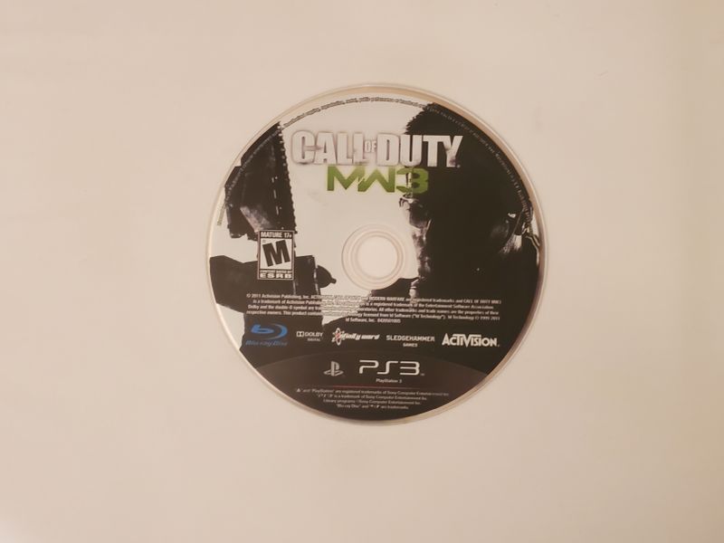 Sony Playstation 3 Call of Duty Modern Warfare 3 video game