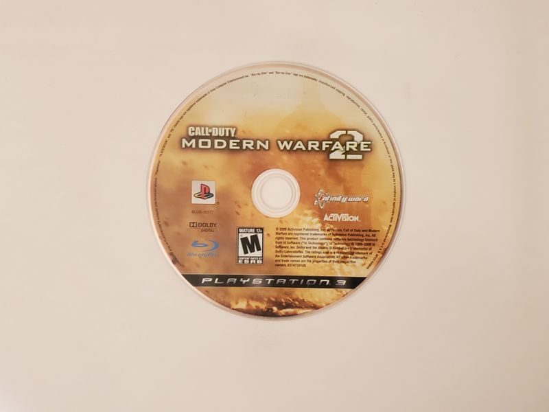 Sony Playstation 3 Call of Duty Modern Warfare 2 video game