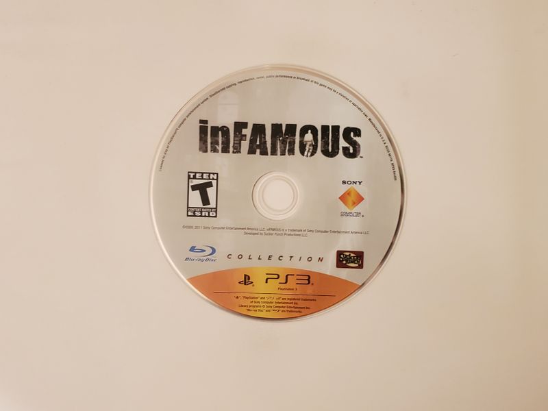Sony Playstation 3 Infamous Collection video game