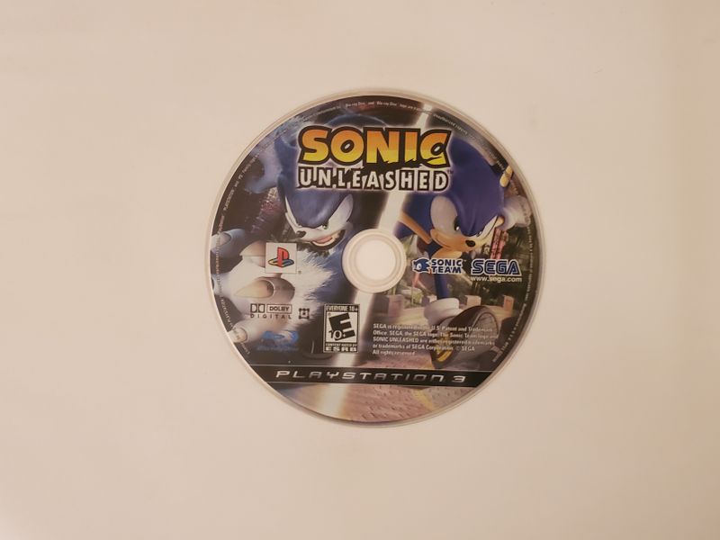 Sony Playstation 3 Sonic Unleashed video game