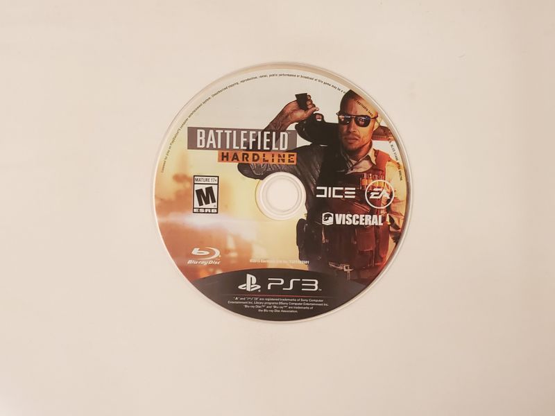 Sony Playstation 3 Battlefield Hardline video game