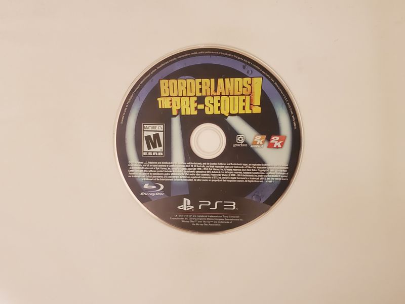 Sony Playstation 3 Borderlands The Pre-Sequel video game