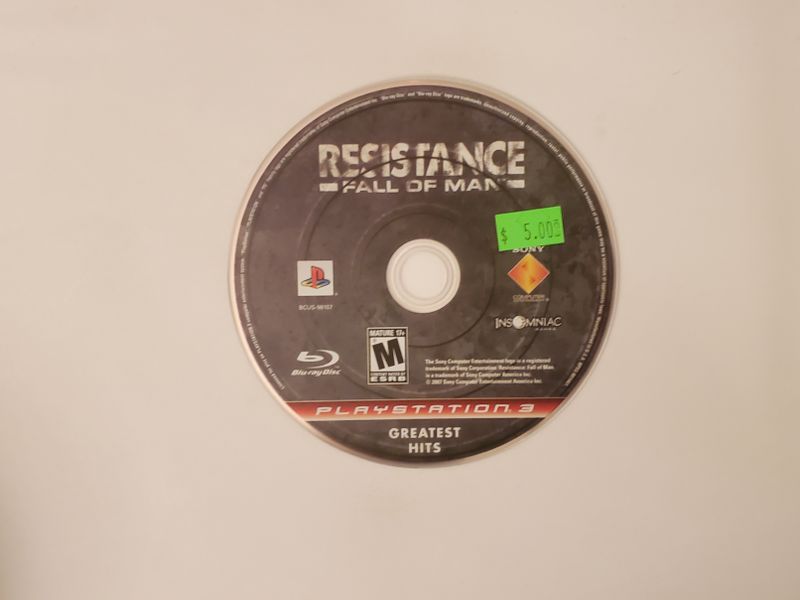 Sony Playstation 3 Resistance Fall of Man [Greatest Hits] video game