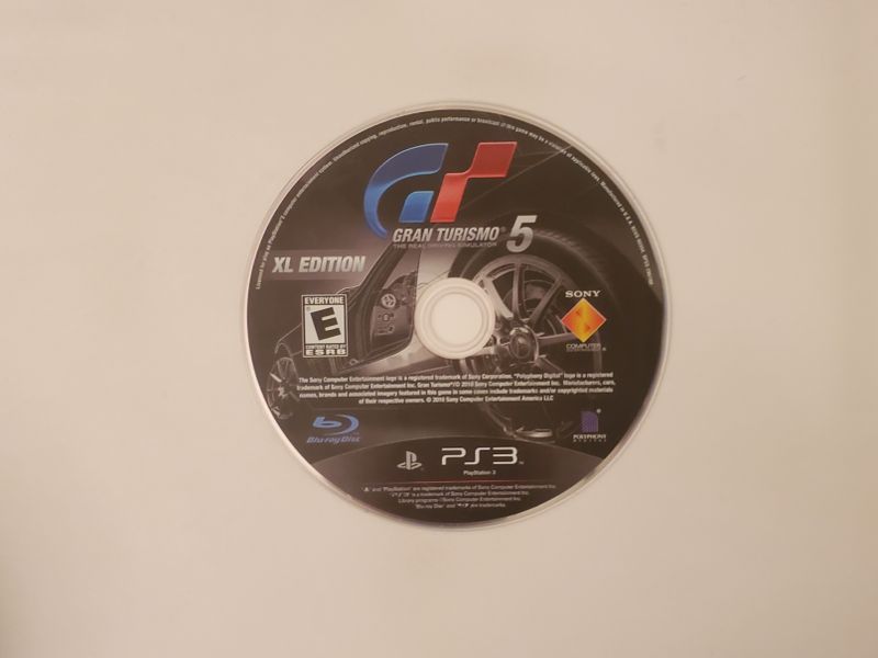 Sony Playstation 3 Gran Turismo 5 [XL Edition] video game