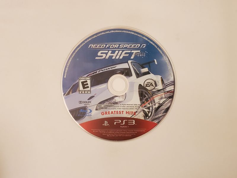 Sony Playstation 3 Need for Speed Shift [Greatest Hits] video game