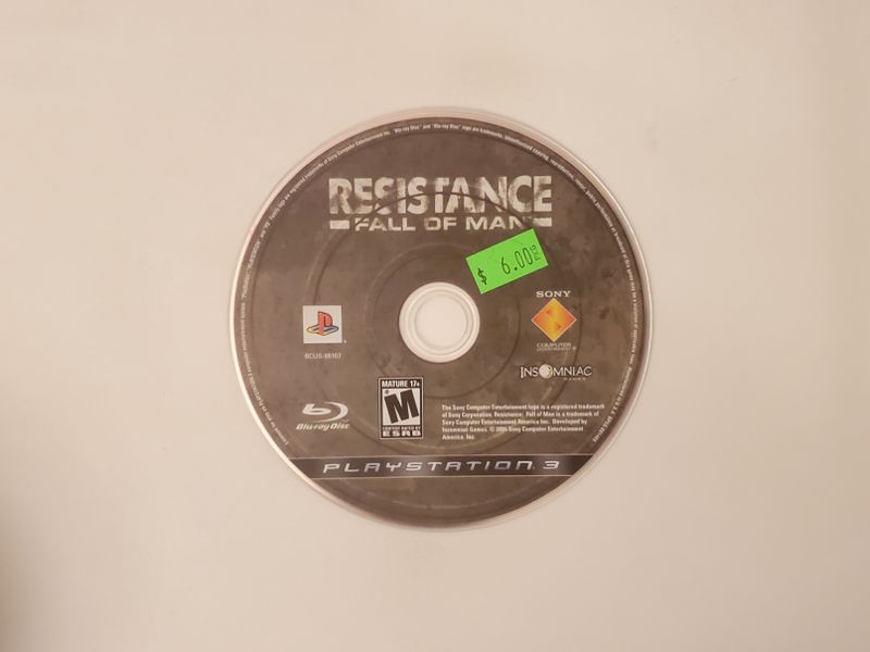 Sony Playstation 3 Resistance Fall of Man video game