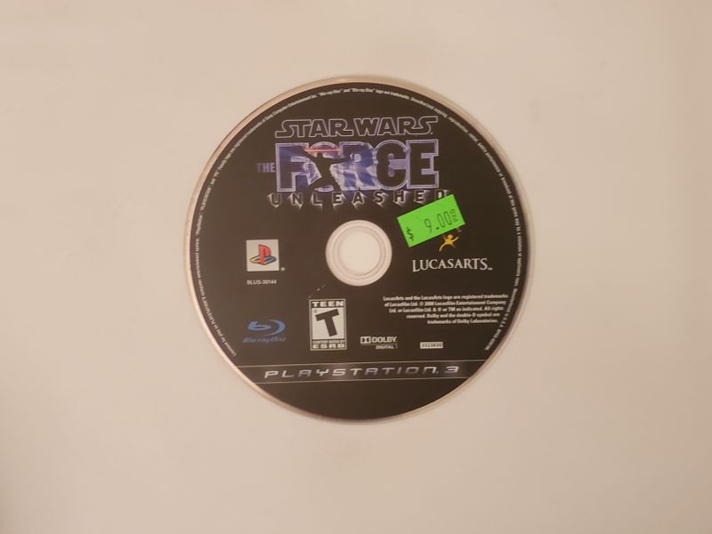 Sony Playstation 3 Star Wars The Force Unleashed video game