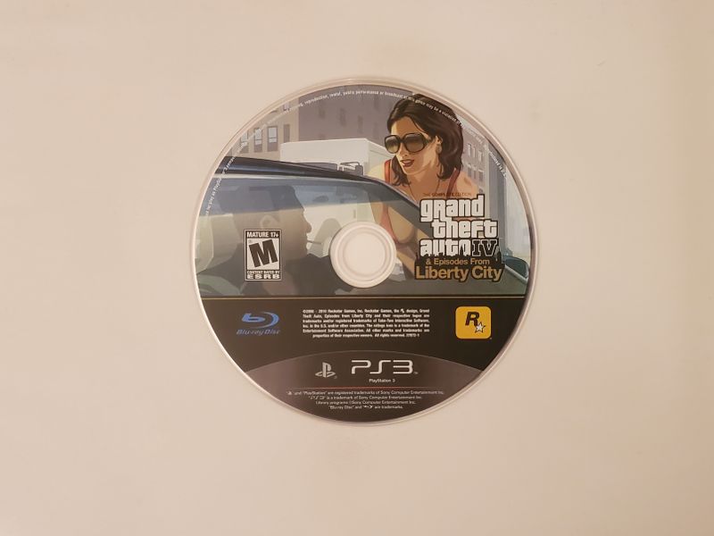 Sony Playstation 3 Grand Theft Auto: Episodes from Liberty City video game