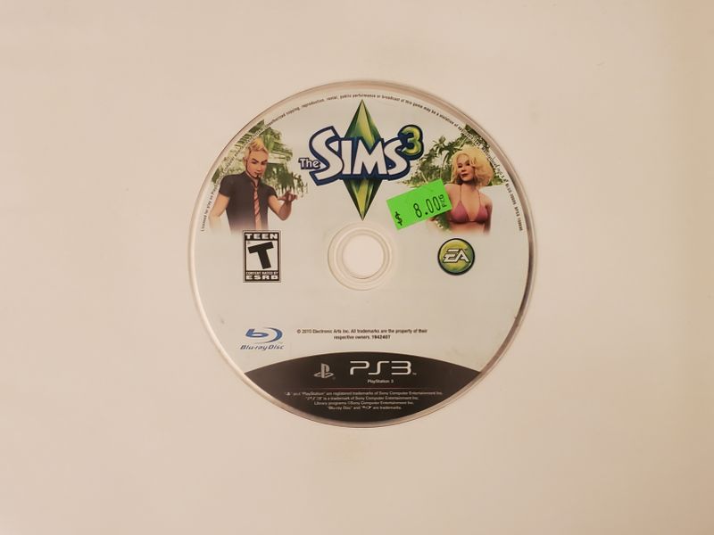 Sony Playstation 3 The Sims 3 video game