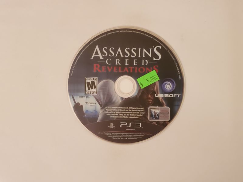 Sony Playstation 3 Assassin's Creed: Revelations video game