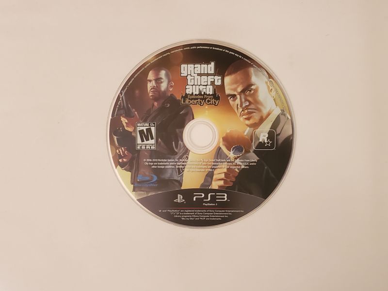 Sony Playstation 3 Grand Theft Auto: Episodes from Liberty City video game