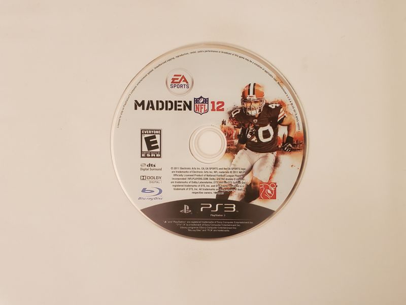 Sony Playstation 3 Madden NFL 12 video game