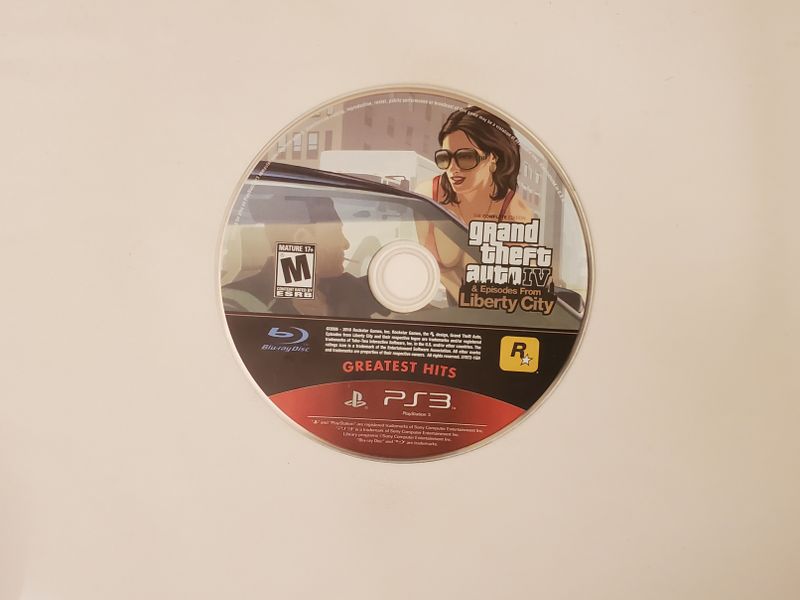 Sony Playstation 3 Grand Theft Auto: Episodes from Liberty City [Greatest Hits] video game