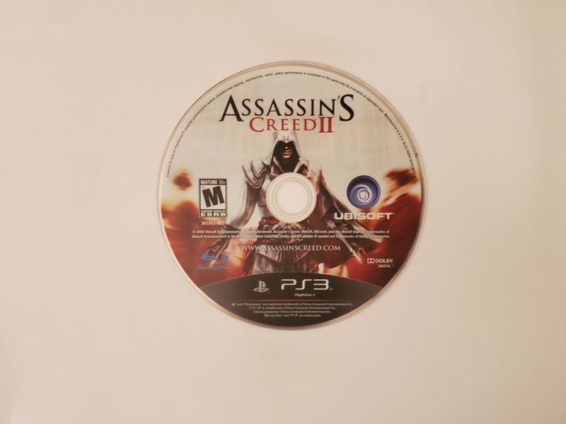 Sony Playstation 3 Assassin's Creed II video game