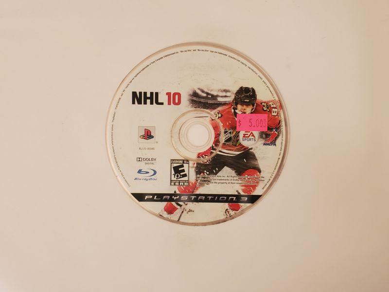 Sony Playstation 3 NHL 10 video game