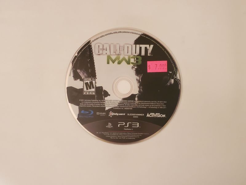 Sony Playstation 3 Call of Duty Modern Warfare 3 video game