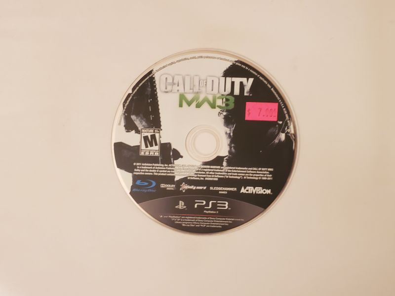 Sony Playstation 3 Call of Duty Modern Warfare 3 video game