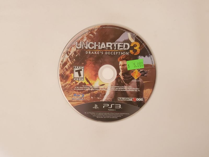 Sony Playstation 3 Uncharted 3: Drake's Deception video game