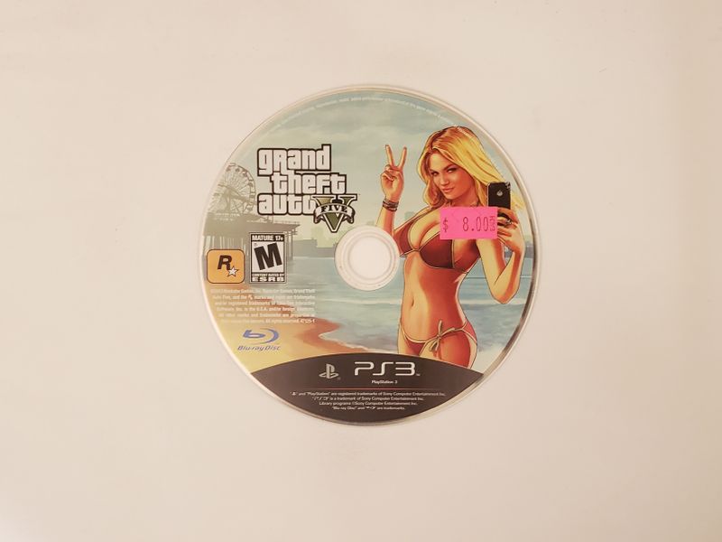Sony PlayStation 3 Grand Theft Auto V video game