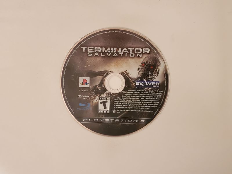 Sony Playstation 3 Terminator Salvation video game
