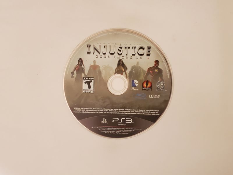 Sony Playstation 3 Injustice: Gods Among Us video game