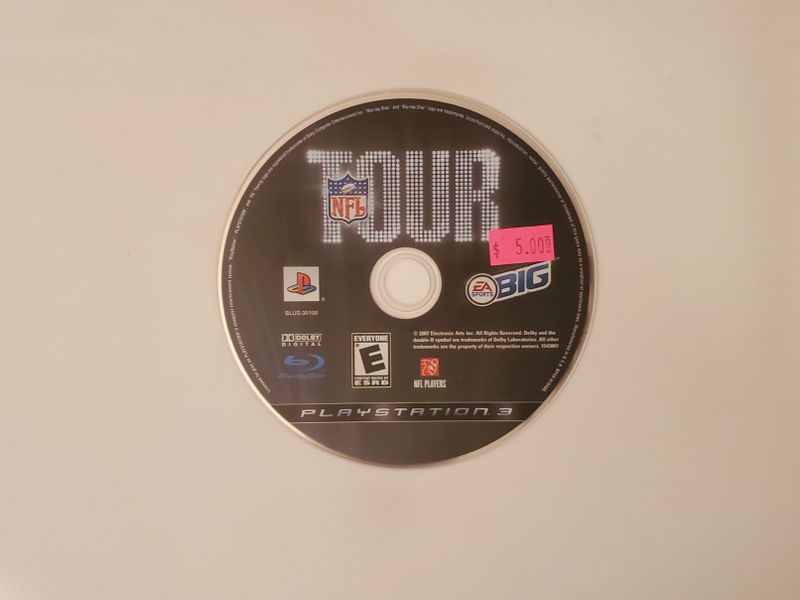Sony Playstation 3 NFL Tour video game