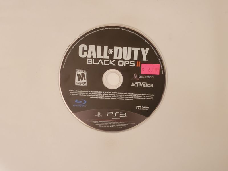 Sony Playstation 3 Call of Duty Black Ops II video game