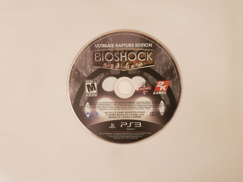Sony Playstation 3 Bioshock Ultimate Rapture Edition video game