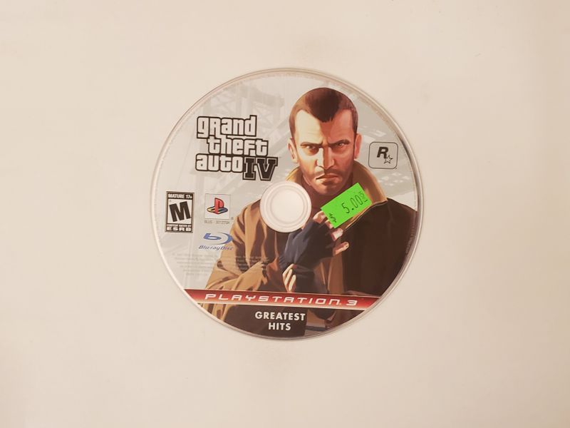 Sony Playstation 3 Grand Theft Auto IV [Greatest Hits] video game