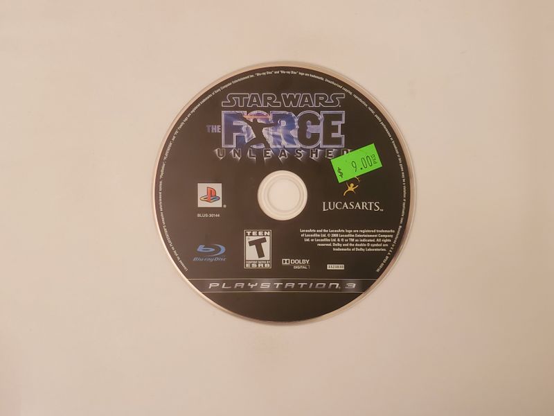 Sony Playstation 3 Star Wars The Force Unleashed video game