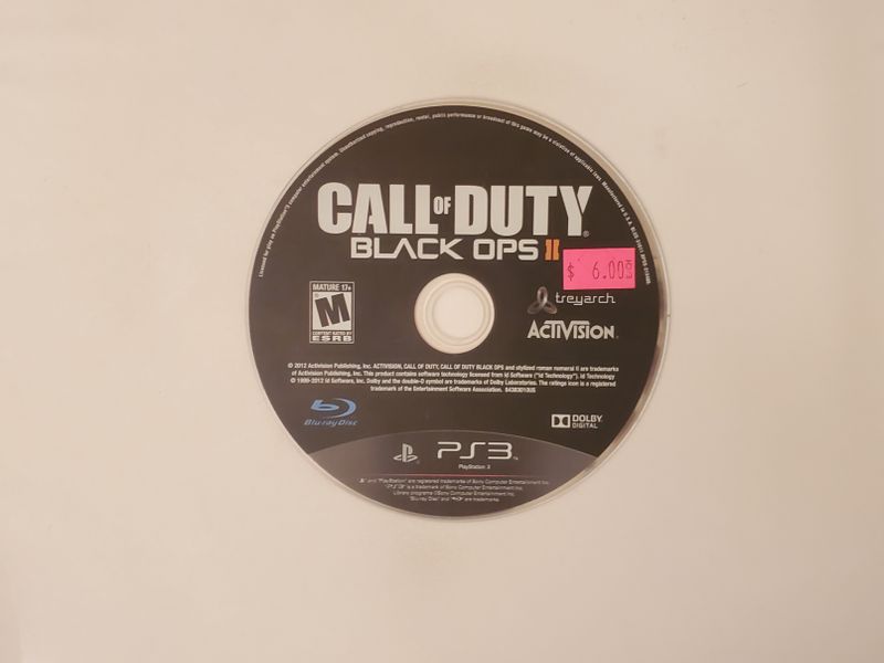 Sony Playstation 3 Call of Duty Black Ops II video game
