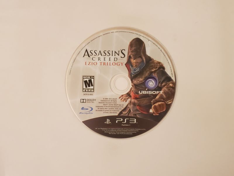 Sony Playstation 3 Assassin's Creed: Ezio Trilogy video game