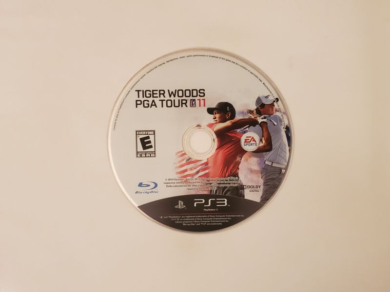 Sony Playstation 3 Tiger Woods PGA Tour 11 video game
