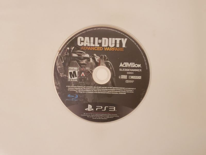 Sony Playstation 3 Call of Duty Advanced Warfare video game