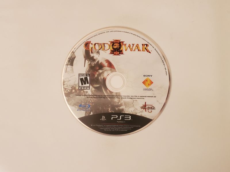 Sony Playstation 3 God of War III video game