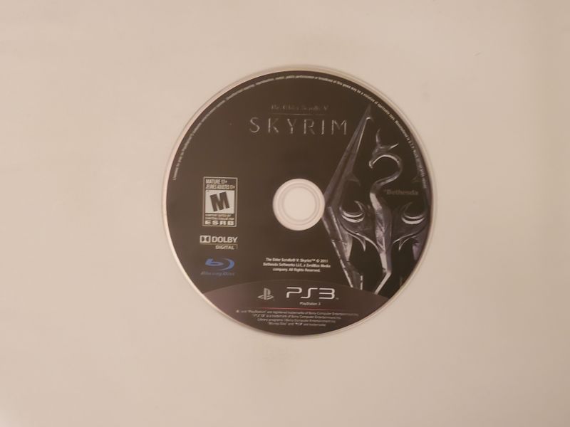 Sony Playstation 3 Elder Scrolls V: Skyrim video game