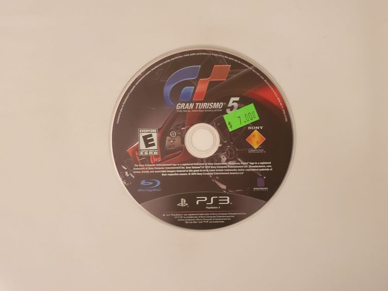 Sony Playstation 3 Gran Turismo 5 video game