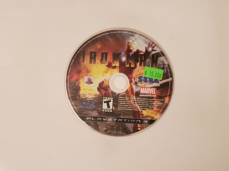 Sony Playstation 3 Iron Man video game