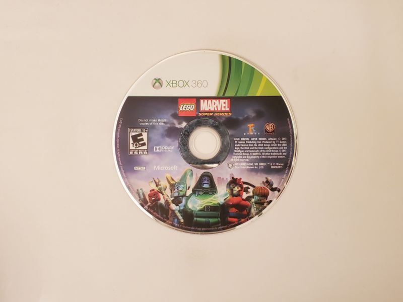 Microsoft Xbox 360 LEGO Marvel Super Heroes video game