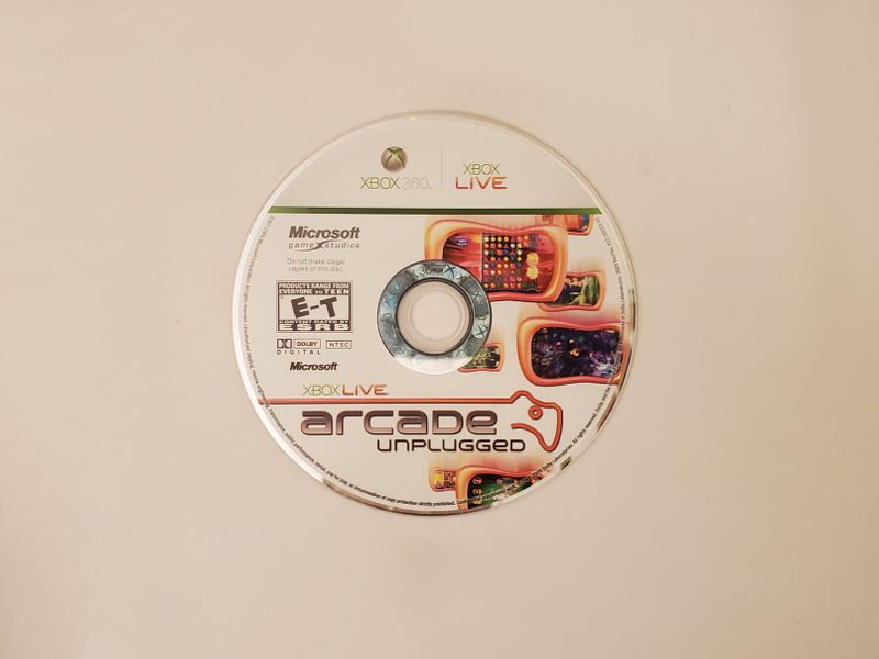 Microsoft Xbox 360 Xbox Live Arcade Unplugged video game