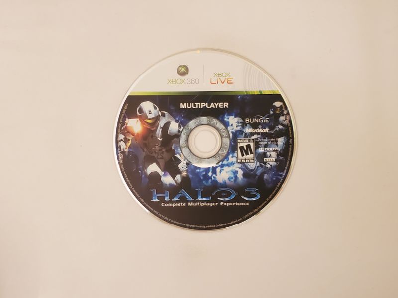 Microsoft Xbox 360 Halo 3 (Multiplayer) video game