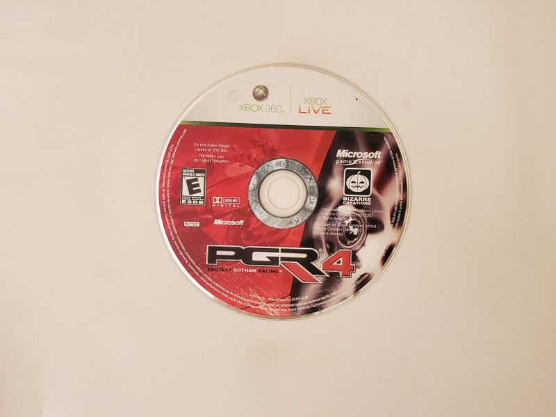 Microsoft Xbox 360 Project Gotham Racing 4 video game