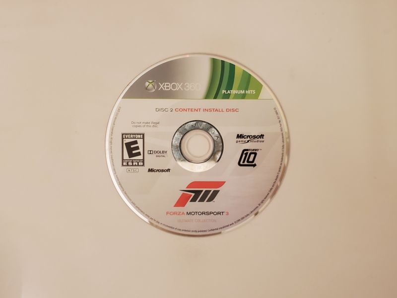 Microsoft Xbox 360 Forza Motorsport 3 (Disc 2) video game