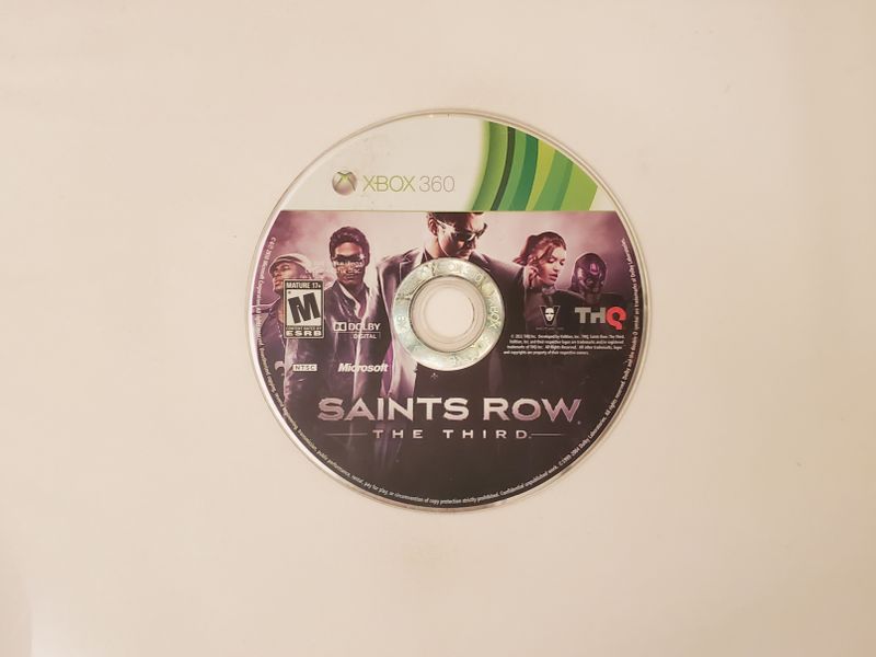 Microsoft Xbox 360 Saints Row: The Third video game