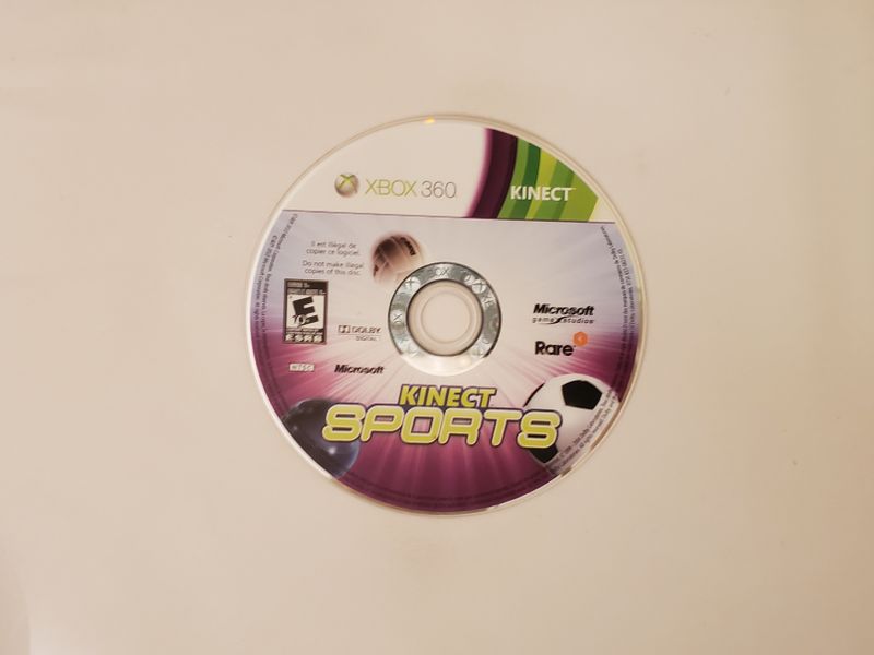 Microsoft Xbox 360 Kinect Sports video game