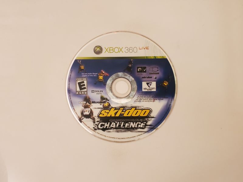 Microsoft Xbox 360 Ski-Doo Snowmobile Challenge video game