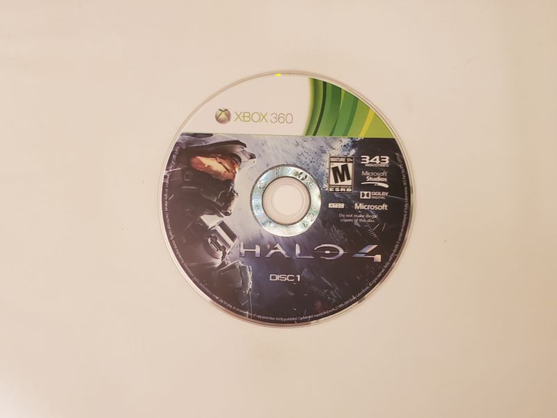 Microsoft Xbox 360 Halo 4 (Disc 1) video game