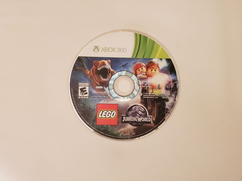 Microsoft Xbox 360 LEGO Jurassic World video game