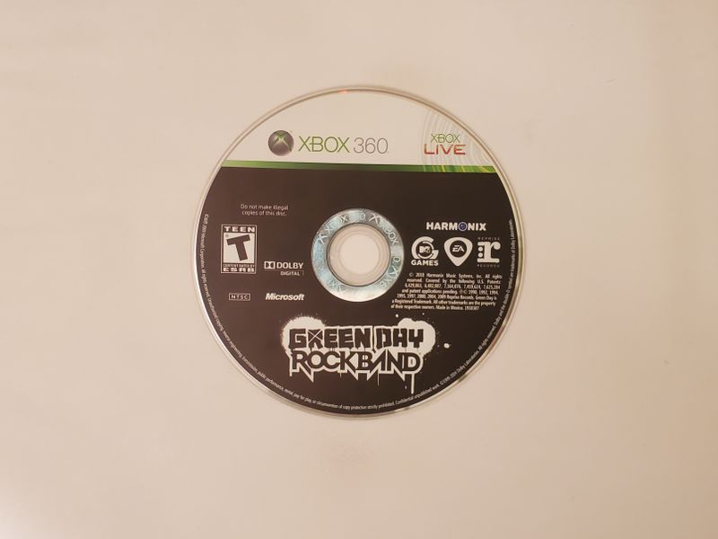 Microsoft Xbox 360 Green Day: Rock Band video game