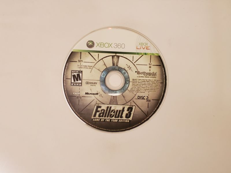 Microsoft Xbox 360 Fallout 3: Game of the Year Edition (Disc 2) video game